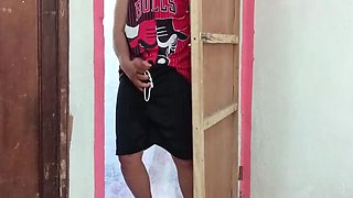 Desi Teen Virgin Caught Jerking Off Before School - Stepbro Surprise!