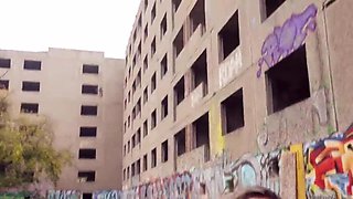 Insane Outdoor Fuck-fest: German Latina Cougar pulverized in Deserted Place