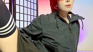 Webcam Teen masturbates and pretends you came in her mouth