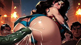 Wonderful Woman Vs the Insatiable Hulks, Full Movie