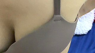 Young student's teacher solo role play