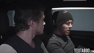 Two arousing burglars double penetrate mature