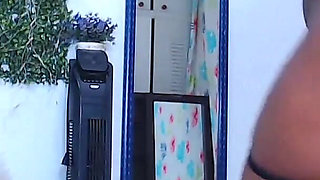 Dancing Shaking My Booty Flashing My Black Pussy