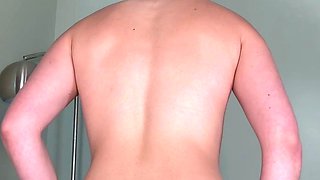 Blonde tight pussy babe has solo toy fun