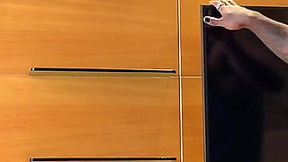 Petite Office Slut Takes Ass to Mouth BBC