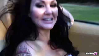 Big Breast Big-boned Cougar at Casting Pound