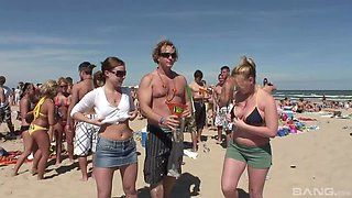 Spring Break Beach Party Scene 5