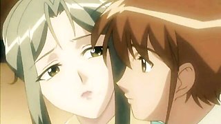 Looking-good courtesan's hentai scene