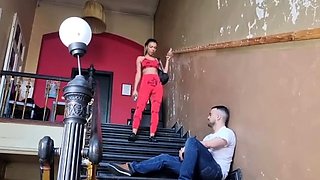 MahoganyQen - Homeless Bitch Get Fucked