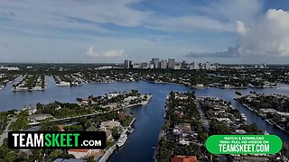 My step sisters view like college girls, but can they nail like one?