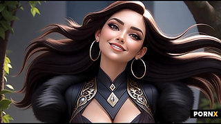 Adult 3D Cartoon Fantasy Seductive Cartoon Animation Story