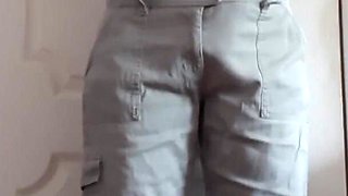 My Horny Secretary with Big Tits Masturbates Pussy