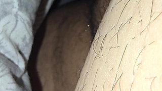 Step mom saw step son erection and handjob him hard to cum