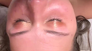 Stepdad said guys will want to fuck my face, so he's training me