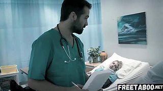 Perverted Doctor Sneaks Into Patients Room And Fucks A Hot Teen Patient Who Doesn't Wear Panties!! - Full Movie On FreeTaboo.Net