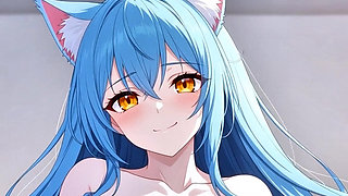 Obedient Neko Maid BDSM Training Intense Creampie Reward