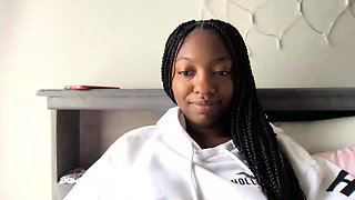 Hot Black Maid Does Some Webcam Black and Ebony