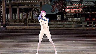 Car Toon And Hentai Anime - 3d Cute Asian Stripper Naked Her Perfect Body Shaking