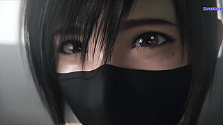 Hungry For Cock - Asian Teen Wants Cock In All Her Holes ( 3D Realistic )