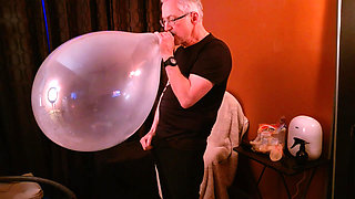 150) Kinky Fun w Big Round Clear Balloon by Daddy