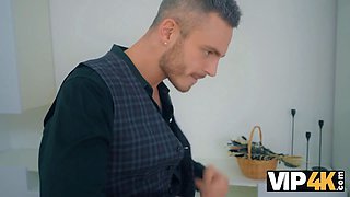 Vip4k. spectacular girl gives massage and asslicking