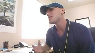 Cute ass student gets out of detention by riding her teachers dick