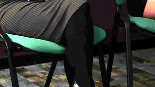 CFNM British femdoms in group BJ