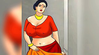 Indian aunty gets plumbed by her shy neighbor stud