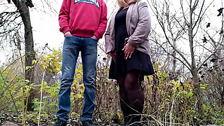 Stepmom's Sexy Holes in Nature