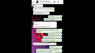 Chat with My Little Stepsister with Happy Final - Nati Sweet - Natasha Caseros