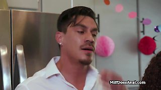 Ass fucking gang nail for slutty Spic milfs bday