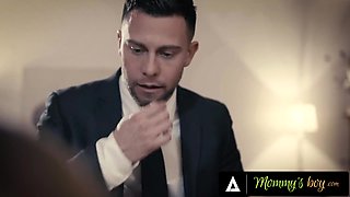 Mama's Boy - Mature Secretary Lets Her New Boss Seth Gamble Fuck Her in His Office to Keep Her Job