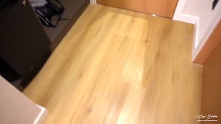 Skinny girl fucks for money