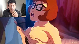 Velma from Scooby Doo goes wild on Shaggy in an uncensored penetration frenzy!