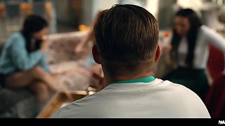 An innocent 18 year old teens sushi party turns into foursome