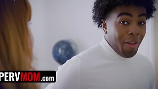 Her stepmom wanted to arrange a cock inspection for her bf