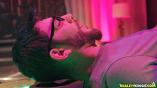 Jada Stevens' Pole Romance Ignites Blonde Strip Club Passion