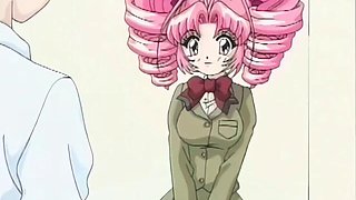 Cartoon teen with massive tits rides thick hard cock in POV