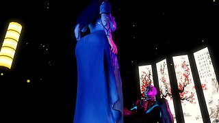 3D Huge Boobs Mature Stripper Got Fucked so Hard