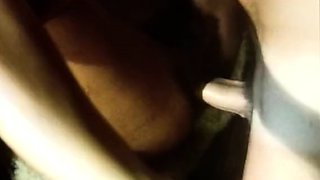 Blonde blowjob adoring skank facialized after hardcore fun