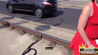 German Point-of-view Squirting Lady Public Humped Ou