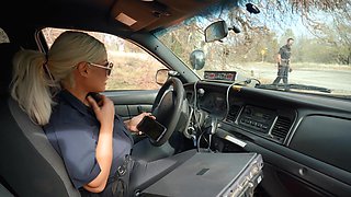 Busty police MILF Bridgette B porn video