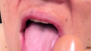 I Suck Your Cock and Then Fuck My Vagina with My Dildo