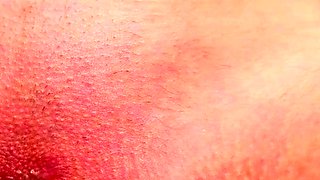 shaved pussy close up of a russian camslut