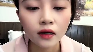 Horny Japanese teen in school uniform sucks cock