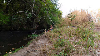 Encounter with a Stranger at a Waterfall Ends in Sex.