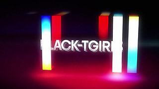 BLACK TGIRLS - Cutie Cream Ready To Indulge Her Goodies