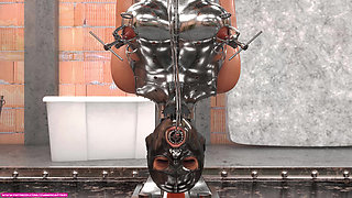 Full Metal Bondage by a Cruel Step Sister!
