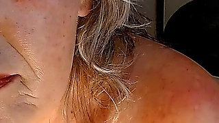 1321 Sending off a Soaked Cotton Granny Panty