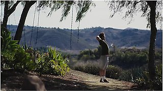 Robby Apples, Octavia Red And Myra Moans - 3 Girl 1 Guy - Freaky Hike Turns Into Reverse Gangbang Femdom Blowjob